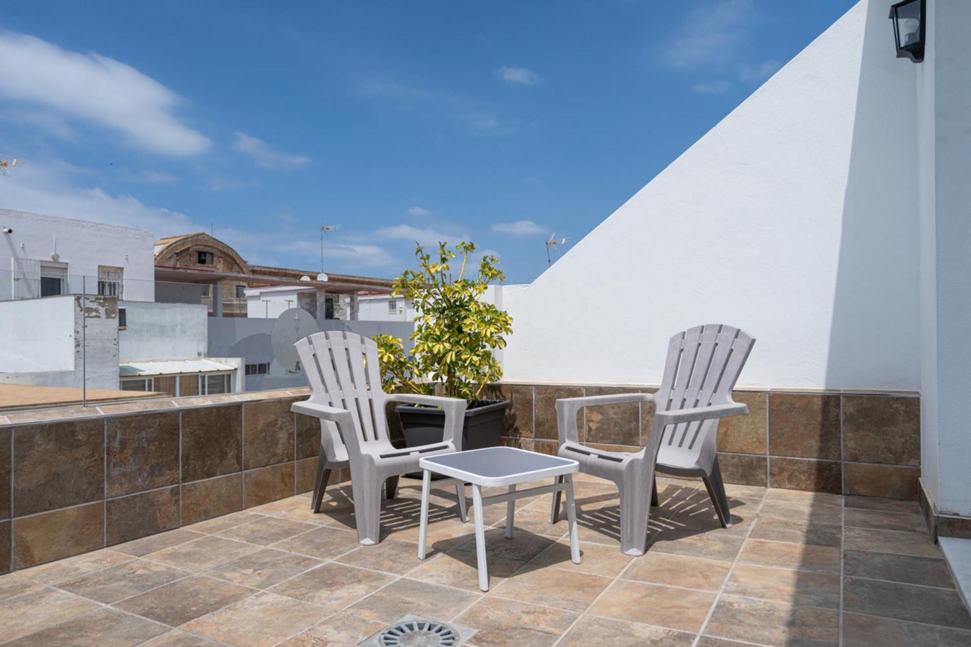 Plaza De La Luz Cadiz Aparthotel Rum bild